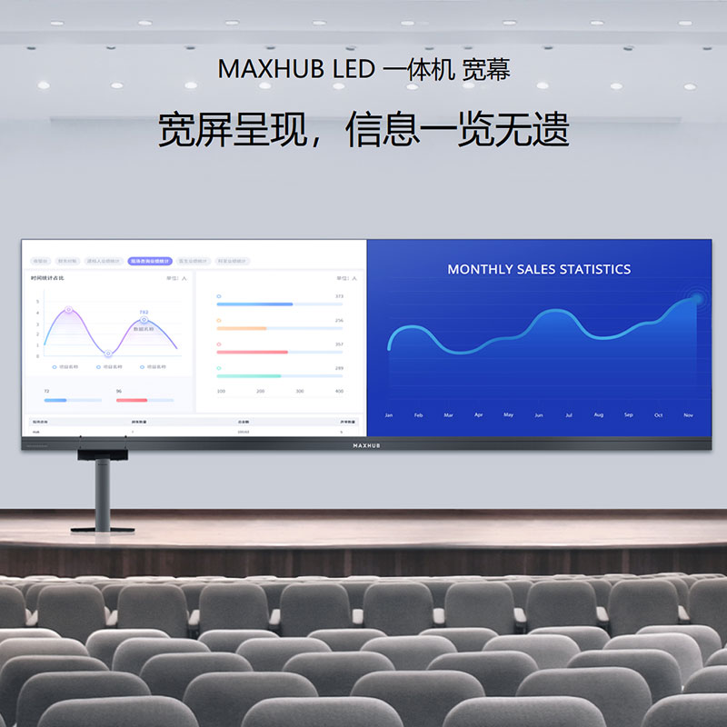 南京MAXHUB 186英寸宽幕一体机 LM186M09